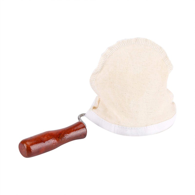 Reusable Coffee Tea Filter, Flannel Cloth Handmade Coffee Filter Strainers