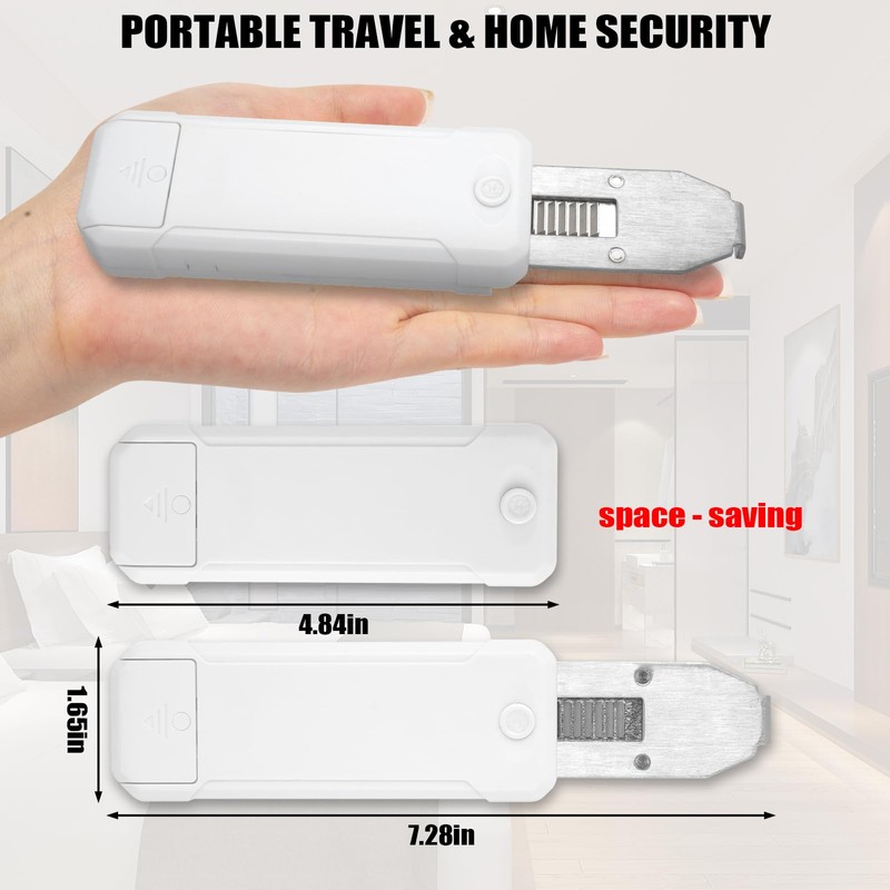 Portable Door Lock for Travel Security Blocklock Hotel Door Locks