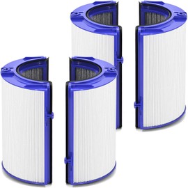 2 PK TP06 Replacement Filter Compatible with Dyson TP06 TP04 HP04 HP06 TP07 HP07 HP09 TP09 TP08 PH01 PH02 PH03 360° Combi 2 in 1 HEPA+Carbon Filters