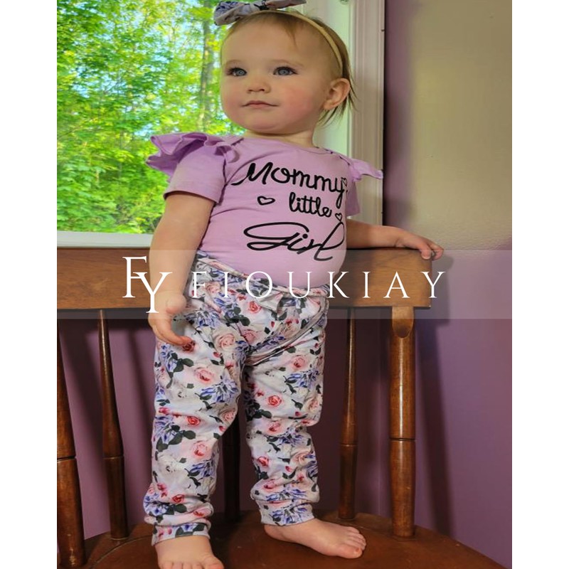 fioukiay 6-12 Months Baby Girls Clothes Infant Girls Cute Printed
