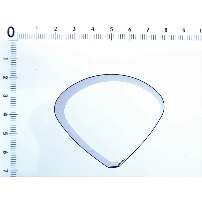 Poppy Petal (Large) - Stainless Steel Sugarcraft Cutter - Size