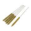 sourcing map Brass Wire Tube Brush Cleaning Tool 15mm x