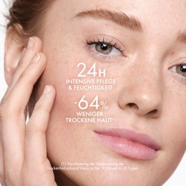 VICHY Nutrilogie 2 Rich Face Cream for Low Lipid, Very Dry Skin, Reduces Tension, Itching and Redness, with Shea Butter and Volcanic Water, Nutrilogie 2
