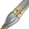 Professional Double Flame Propane MAPP Gas Torch, 360° Swivel Brazing