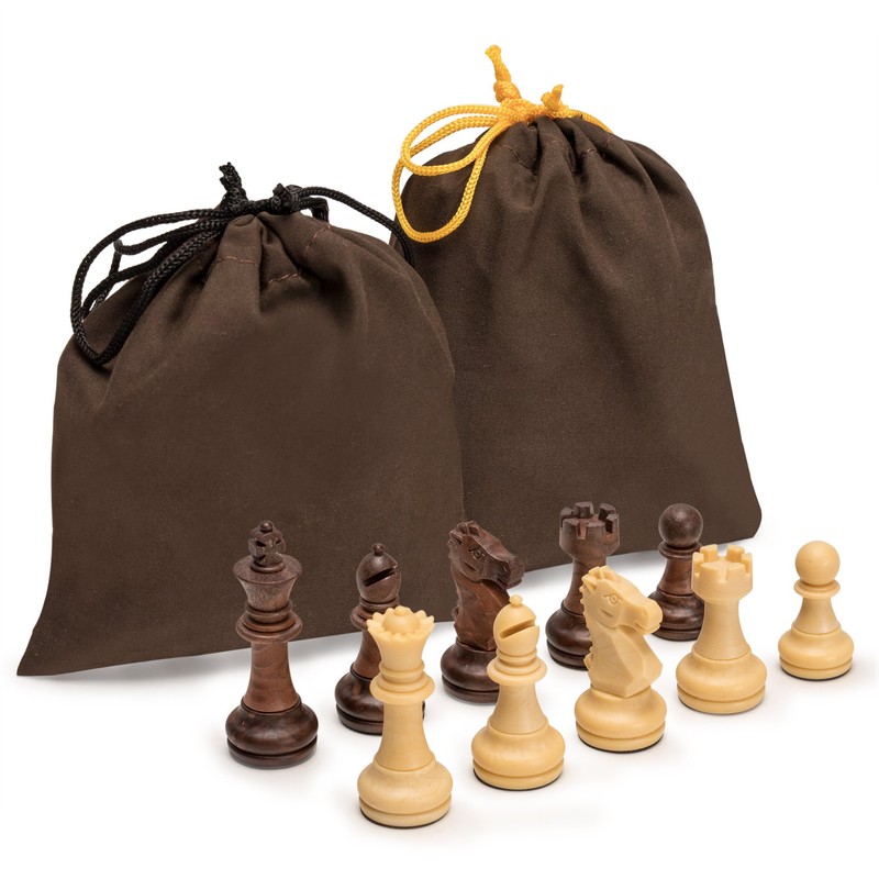 Yellow Mountain Imports Magnetic Portable Chess Set (27 Centimeters) -