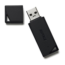 Buffalo BUFFALO USB2.0 Dual USB Flash Drive 32GB Black RUF2-KR32GA-BK