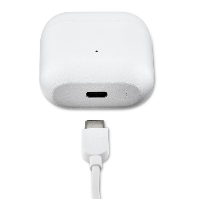 ONN True Wireless Earbuds Gen3, White, Latest Model