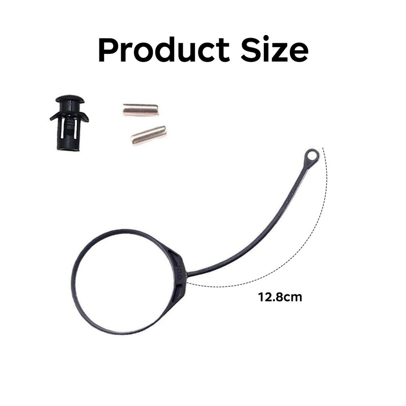 Fuel Cap Retaining Strap, Fuel Cap Retaining Strap Cable Set,