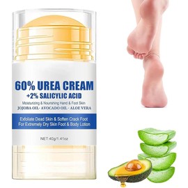 2026 Nueva Crema para Pies Hidratante y Antigrietas con Urea Al 60%,Loción para Pies en Barra para Talones Que Repara Los Pies Agrietados e Hidrata Las Manos y Los Pies Secos, Humecta y Alivia La Sequedad y El Agrietamiento. (1 Pcs)