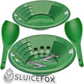Sluice Fox Prospector's 9 Piece Gold Panning Kit for Two | Fits Inside Backpack