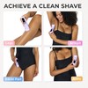 KRADAA Bikini Trimmer for Women Pubic Hair: Painless Eletctric Razors