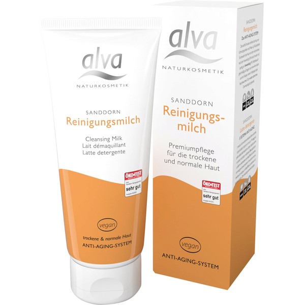 Alva Sea Buckthorn Cleansing Milk, 100ml