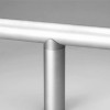 Hollaender 155F-8 Tee Anodized Aluminum Interna-Rail for Schedule 40 Pipe