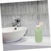 Sosoport 3pcs Refillable Shower Gel Dispenser Containers Convenient Travel Shampoo