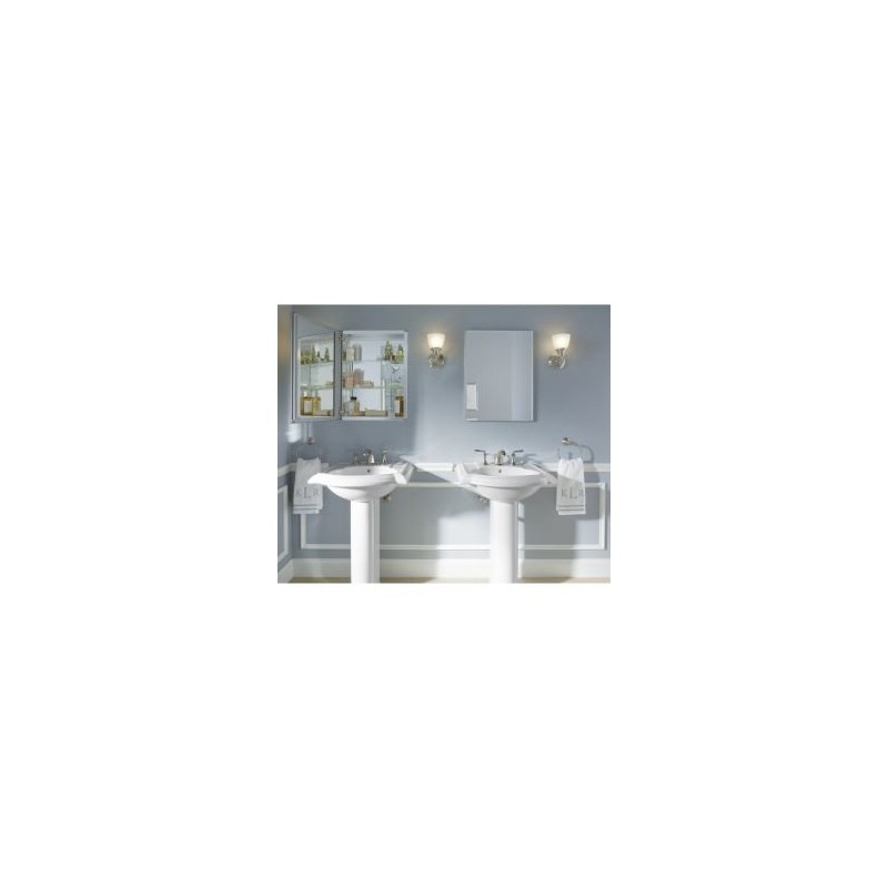 KOHLER K-10557-CP Devonshire Bathroom Towel Ring, Sleek Design, Quick Install,