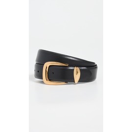 Madewell Women's Chunky Waist Belt, True Black, M