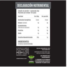Suplemento En Polvo Birdman Performance Creatina 700g                                                                                                 