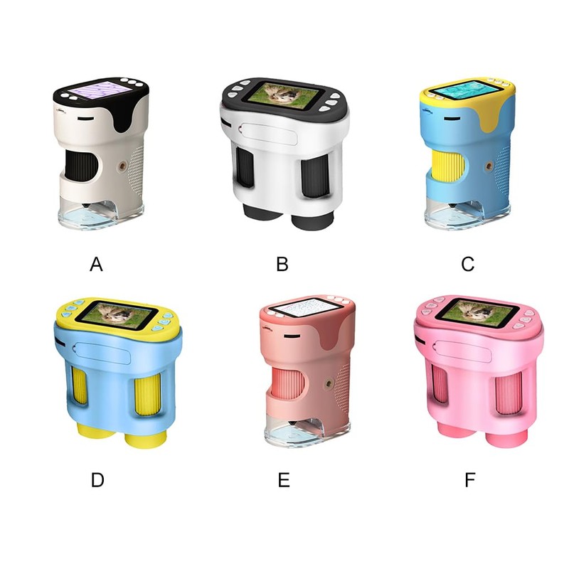 AIXXCUVQ Enhanced Clarity and Precision with Kids Microscope for Young