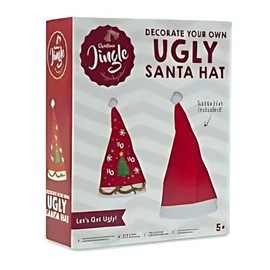 Make Your Own Ugly Santa Hat 42 Piece DIY Kit