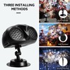 Snowflake Projector Lights, Christmas Owl Shape Snow Light Projector Outdoor,