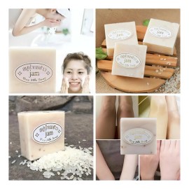 Jabn Facial y Corporal Bioaqua Leche de Arroz Antimanchas e Hidratante