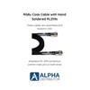 AMPHENOL ALPHA - 85ft RG8u Coax Cable with AMPHENOL PL259s
