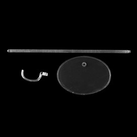 UCanaan Pack of 10 Doll Stand Display Holder for Dolls Transparent Model Support Frame Prop Up Girl Dolls Suitable for 11-13 Inch 1/6 Dolls Accessories Doll Stand Doll Display Case