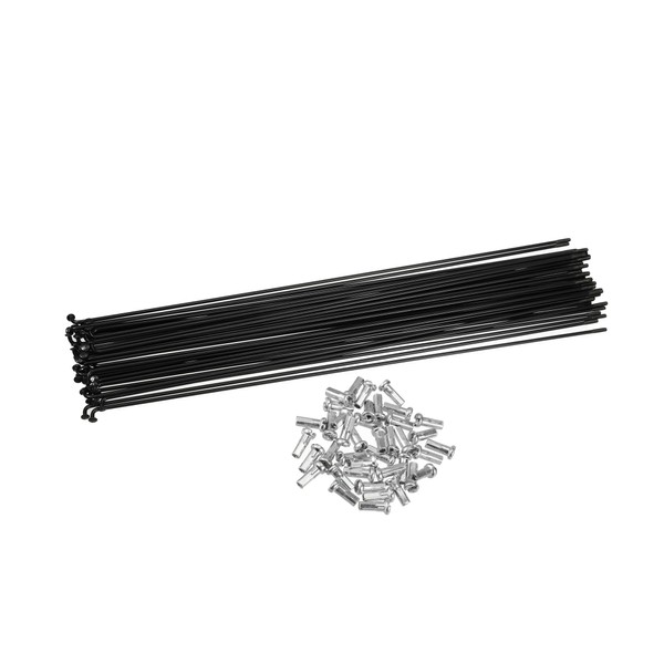 VekAuto 40 Pcs Bicycle Steel Spokes 14G Bike Spoke 278mm