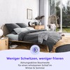 Wolkenfeld Satin Cushion Cover 80 x 80 cm Cotton Incredibly