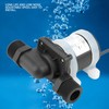 Brushless Water Heater Plug 12v Household Rubber Base Boost Pump