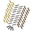 Gotetiso Shoelaces 200 Pieces Metal Replacement Tips for Shoelaces Lace