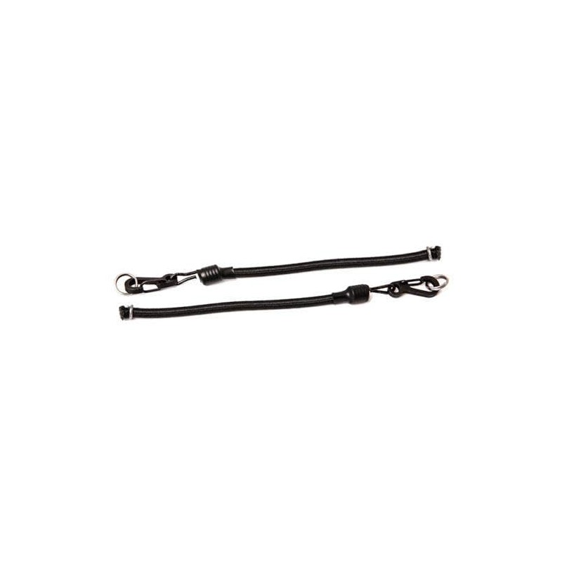 Deluxe NVG Bungees for Tactical Helmets (Black)