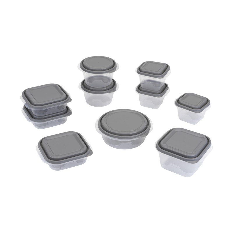 GoodCook EveryWare 20-Piece Boxed Food Storage Container Set with Lids,