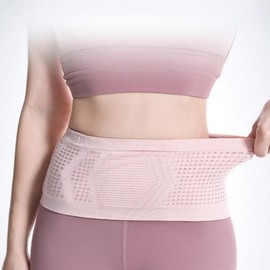 Yoga Golf Band Type Waist Pocket Hip Bag Waist Pack Sling Bag Black/L