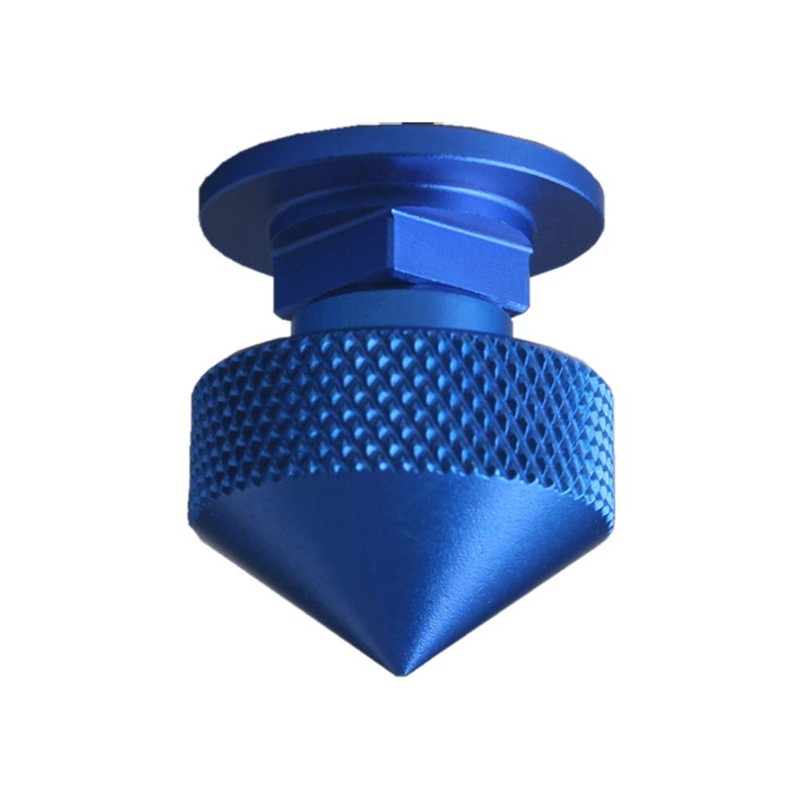 JGR 1 Pair Welding Hood (Pipeliner) Fasteners Aluminum (Spiked-Blue)