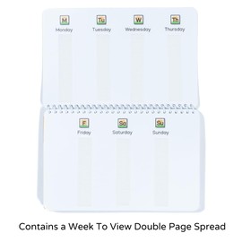 Visual Planner by Create Visual Aids Weekly Planner & Daily Planner for Adults with Visual Symbols for dementia, autism, visual timetable