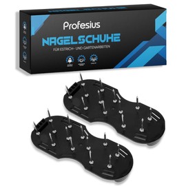 Profesius Nail Shoes - 1 Pair Universal Screed Shoes for Floor Levelling Compound - No Marks on Epoxy Resin & Floor Paint - Universal Size - Suitable for Lawn Aeration