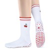 Raigoo Grip Non-slip Cute Pilates Socks for Yoga,Barre,Reformers US Shoe