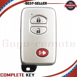 Unbranded 1xfor Toyota 4Runner 2009-2019 Keyless Smart Remote Key Fob HYQ14ACX 271451-5290