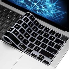 Silicone Keyboard Cover for MacBook Air 13.6" M2 A2681 2022 / MacBook Pro 14"/16" M1 Pro/Max A2442/A2485 2022 2021 2023, MacBook Pro 14 inch Keyboard Silicone Cover MacBook Pro 16 M2 Max