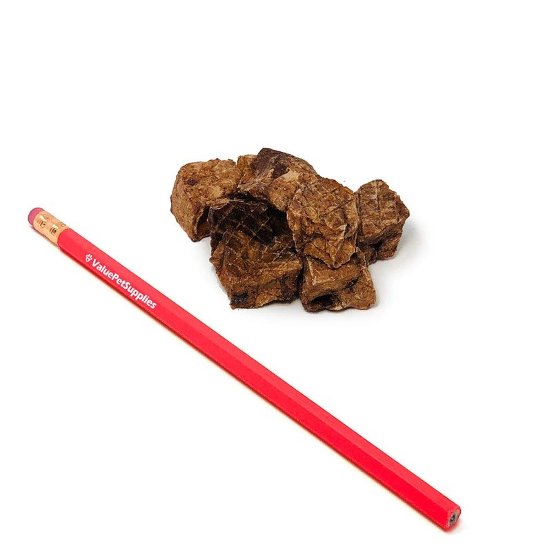 ValueBull Premium Beef Lung Cubes, 0-2 Inch, 10 Pound -