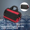 WORKPRO 16" Top Wide Mouth Tool Bag with Water Proof