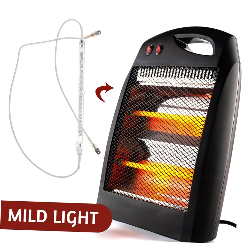 Mobestech Bracket Halogen Heater Tube Replacement for Heating Elements Warm