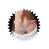 Inateannal Boho Turquoise Star Pendant Necklace Gold Turquoise Choker Necklace