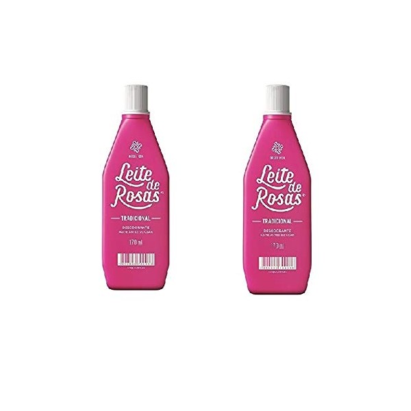 Leite de Rosas Tradicional Rose Milk Deodorant (PACK OF 2)