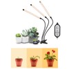 3 Head Clip Plant Light Full Spectrum Red White Warm