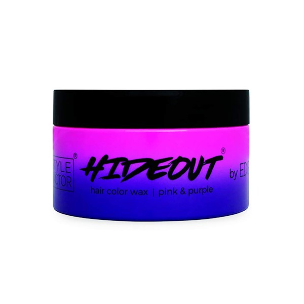 Edge Booster HIDEOUT Hair Color Wax 2-color (160ml / 5.4oz) (Pink & Purple)