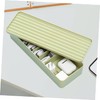 KOMBIUDA 1 PC Multi Grid Cable Storage Box with Lid