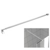 Shower Door Bar Support Rod, 27-47 Inch Adjustable Length, for