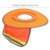 Breathable Hard Hat Sun Shield Reflective Stripe Summer Neck Shade